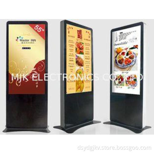 Free Standing 46 inch LCD Touch Screen Kiosk / Shopping Mal